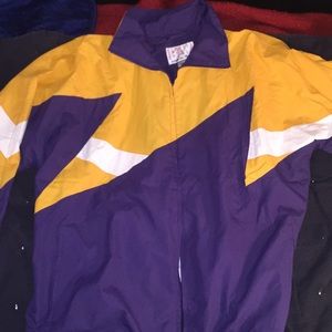 Vintage windbreaker Lakers Purple Yellow